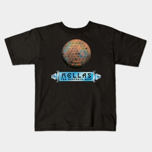 Terraforming Mars: Hellas Map Kids T-Shirt